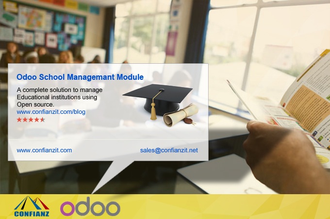 Open source Odoo ERP School/college Management software system