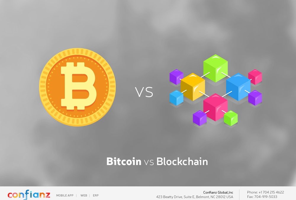 Bitcoin vs Blockchain : Difference between blockchain and bitcoin