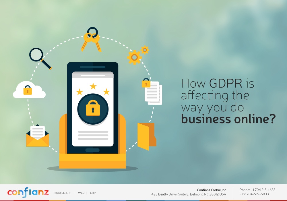 How GDPR is affecting the way you do business online ?