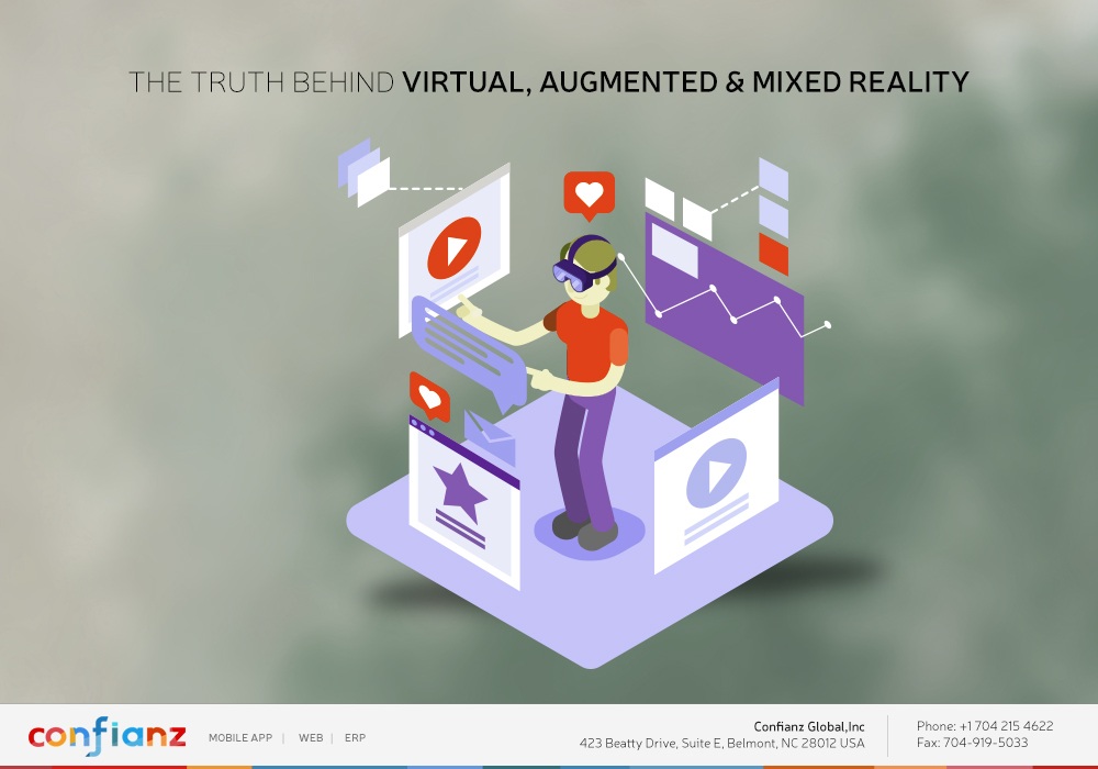 The Truth Behind Virtual, Augmented & Mixed Reality