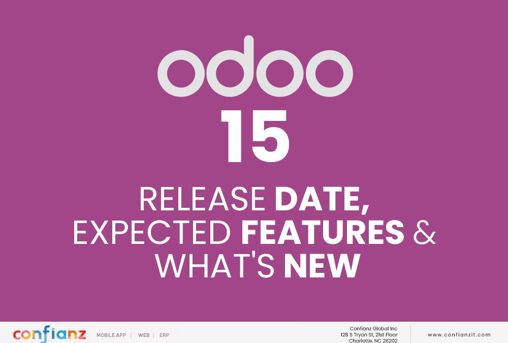 Odoo 15 features