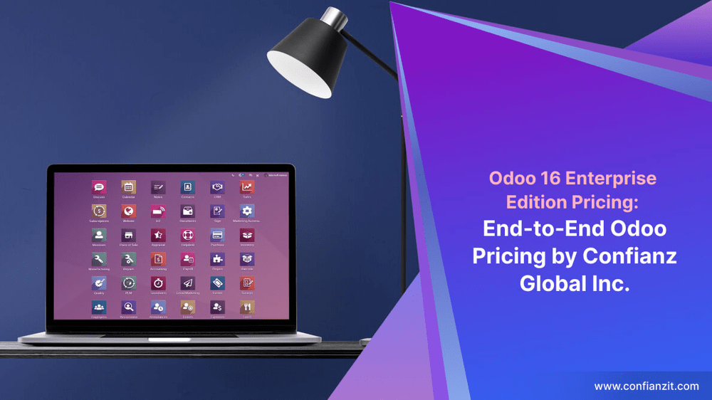Odoo 16 Enterprise Edition Pricing: End-to-End Odoo Pricing by Confianz Global Inc.